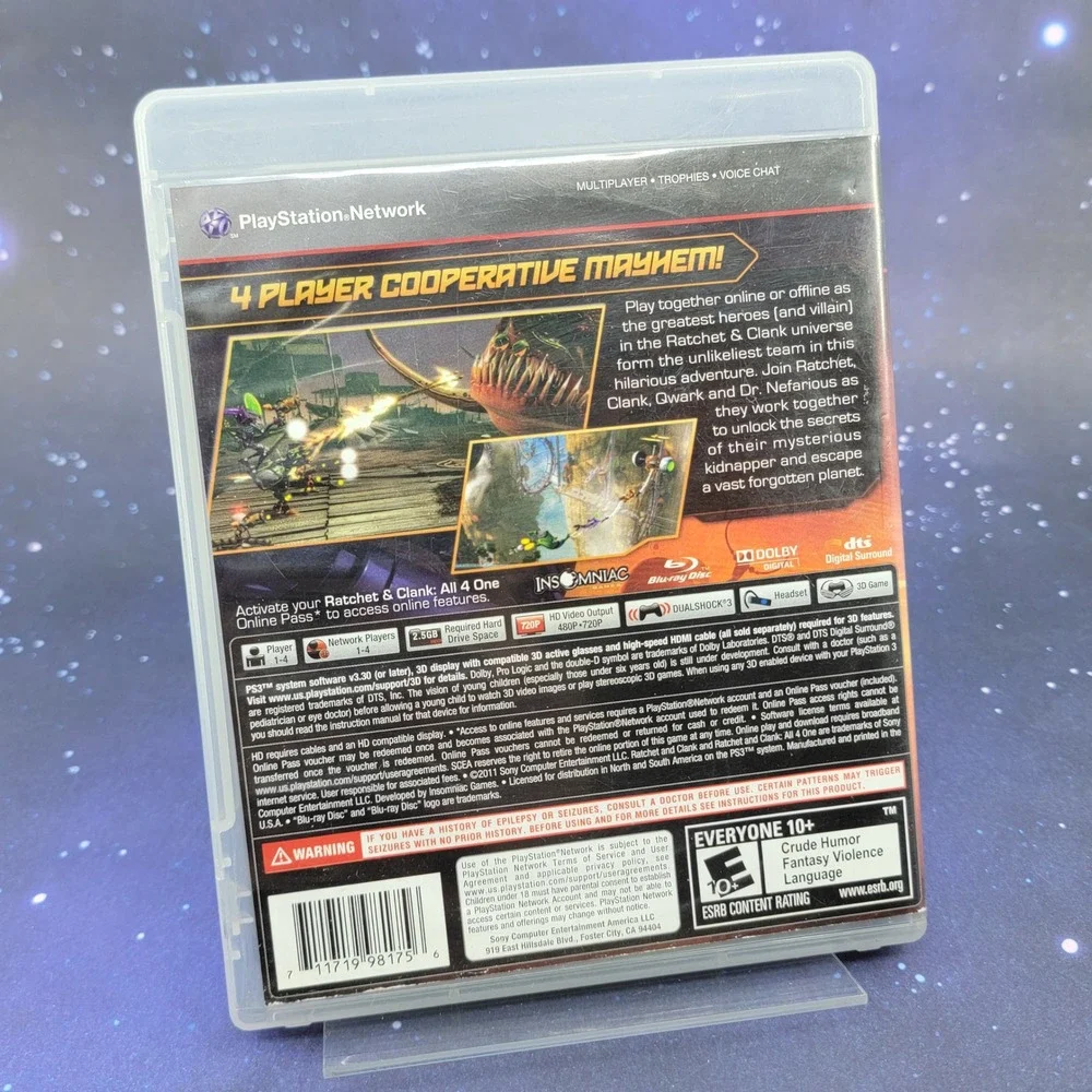 Sony ratchet clank